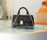 Copy L---V Nano Madeleine Black Monogram Handbag M12144 